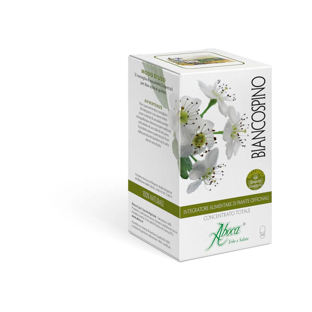 Aboca Biancospino Concentrato Totale 50 Opercoli