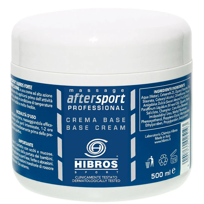Aftersport Crema base - Crema da massaggio