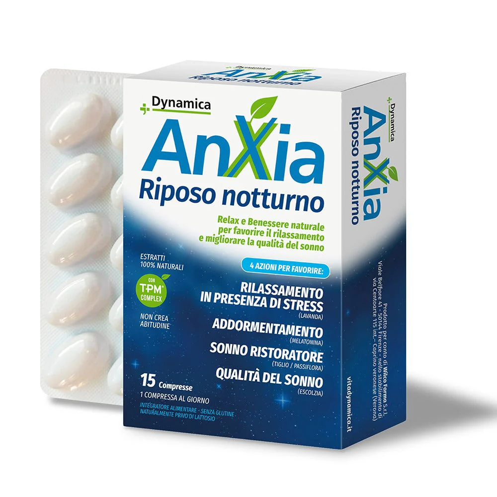 Anxia Dynamica Riposo Notturno 15 Compresse