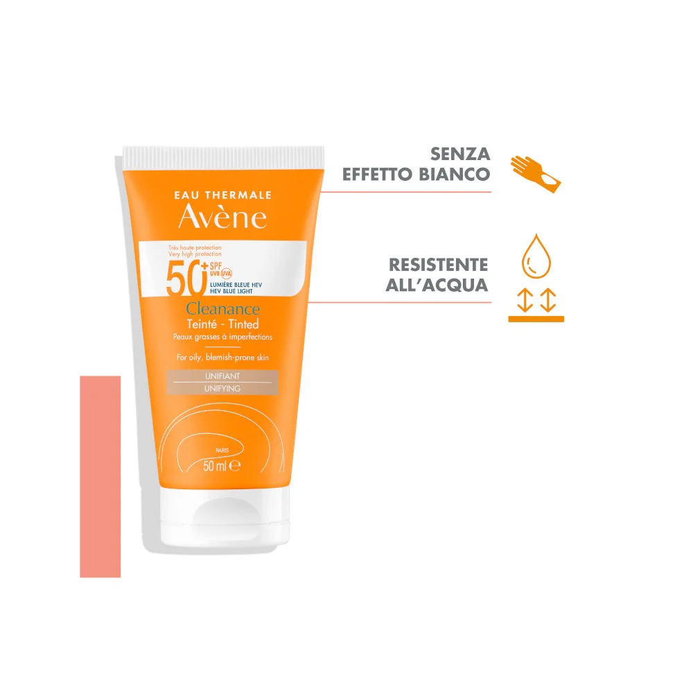 Avene Cleanance Colorato SPF 50+ Solare Viso 50ml