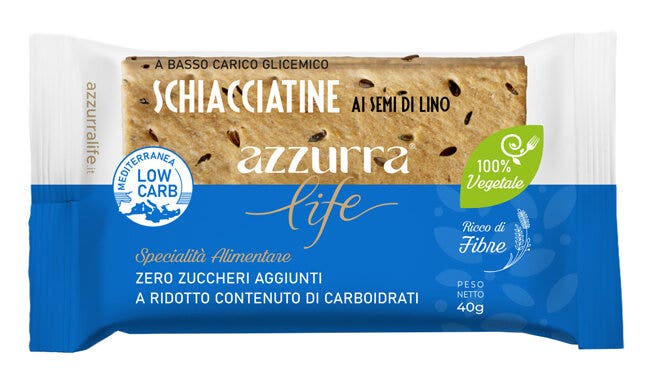 Schiacciatine ai Semi di Lino (40g)