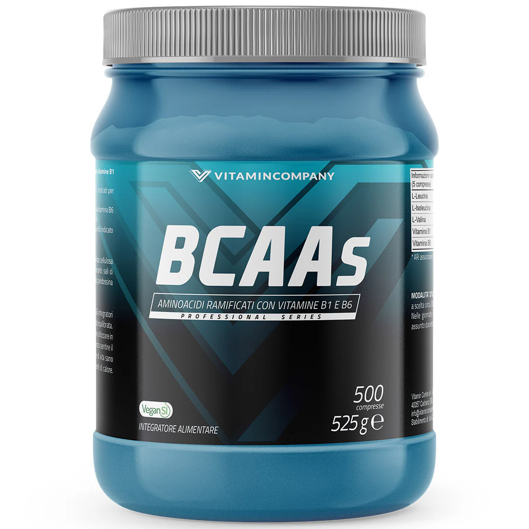 BCAAs Aminoacidi Ramificati 500 Compresse