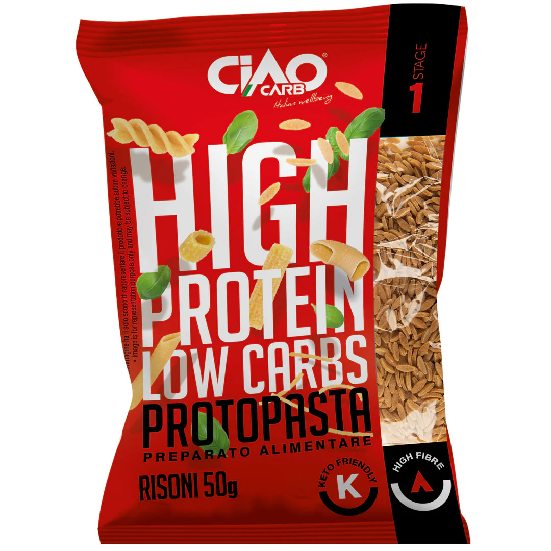 Stage 1 - High Protein Low Carbs Protopasta Risoni (50g)