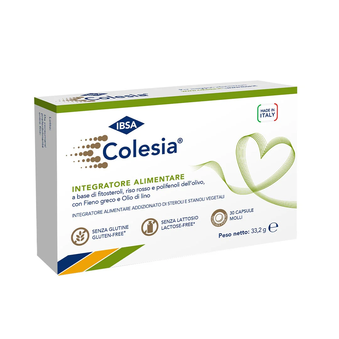 Colesia Per Il Metabolismo E Il Colesterolo 30 Capsule Molli