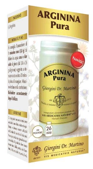 Dr Giorgini Arginina Pura Polvere Solubile 100g