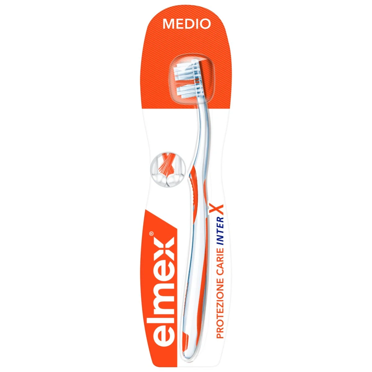 Elmex Spazzolino Protezione Inter X Medio 1 Pezzo