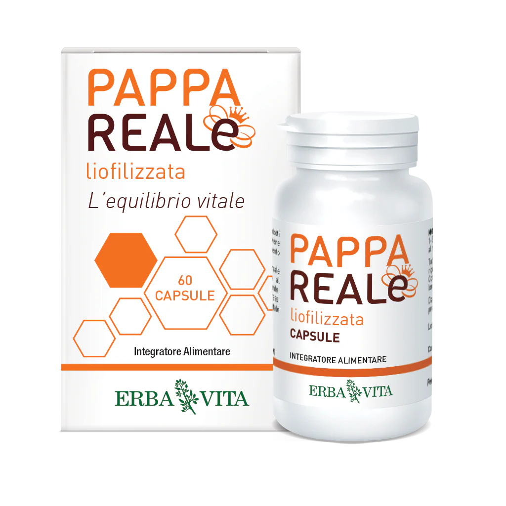 Erba Vita Pappa Reale Liofilizzata 60 Capsule