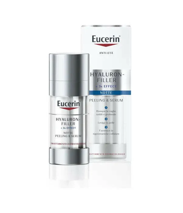 Eucerin Hyaluron-Filler Peeling & Serum Notte 30ml