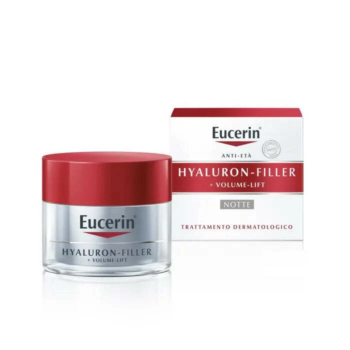 Eucerin Hyaluron-Filler+Volume-Lift Notte crema antirughe Pelle Normale 50ml