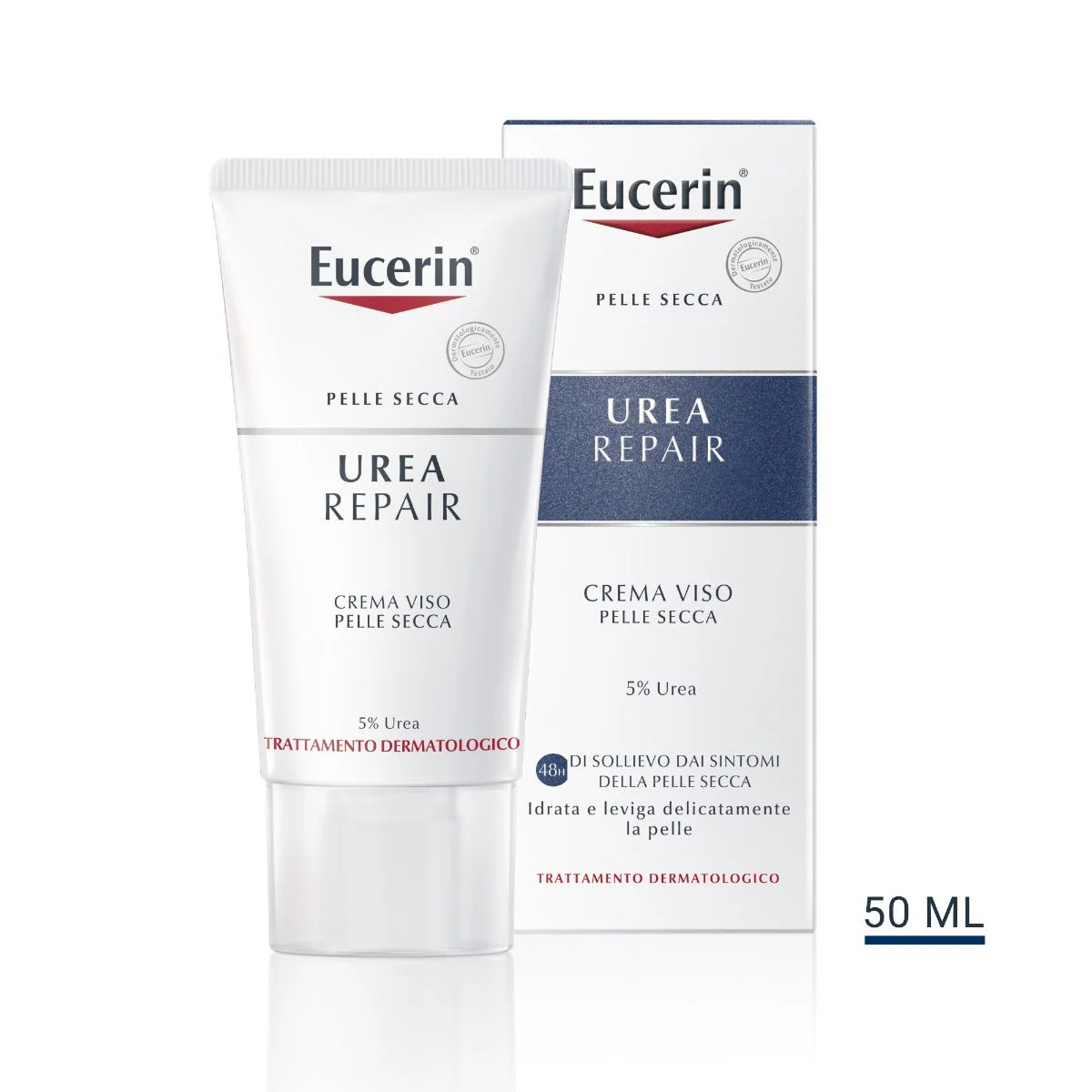 Eucerin Urea 5% crema viso levigante 50ml - Image 2