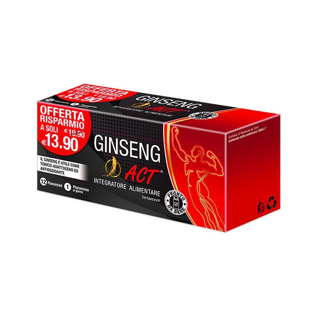 Ginseng Act 12x10ml