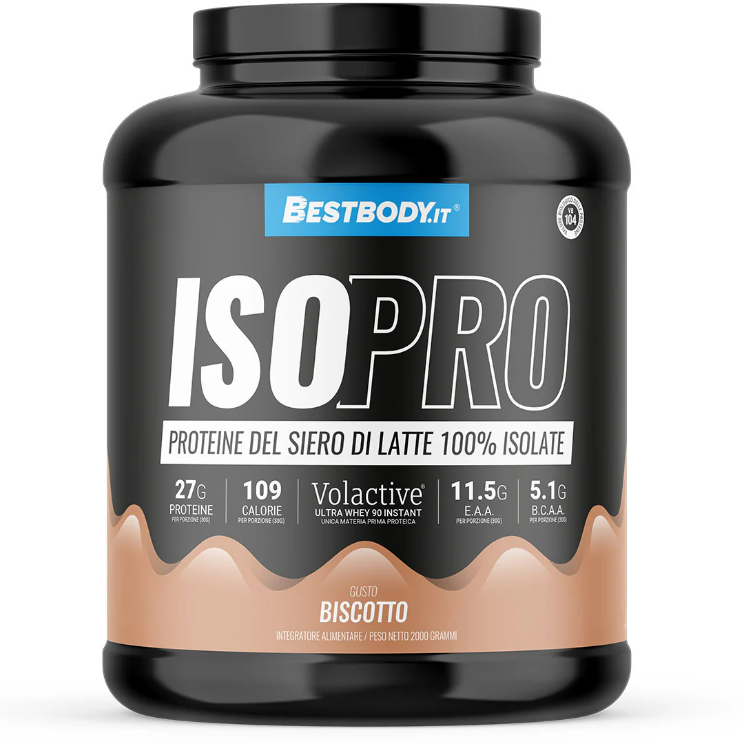 IsoPro Volactive - Proteine del Latte 100% Isolate Maxi 2 Kg