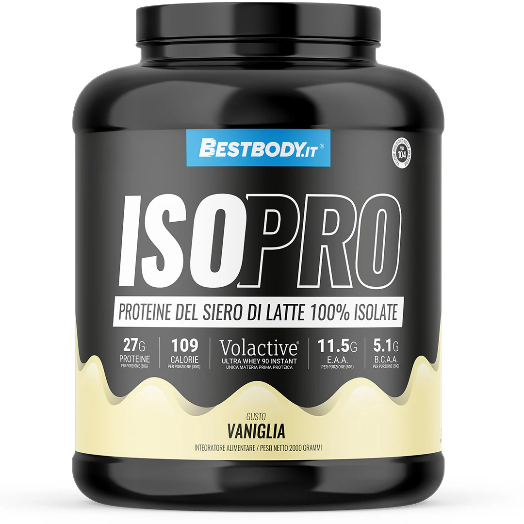 IsoPro Volactive - Proteine del Latte 100% Isolate Maxi 2 Kg - Image 2