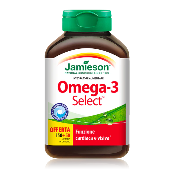 Jamieson Omega 3 Select 150+50 Softgels
