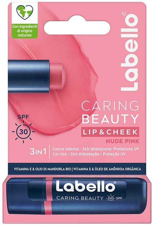Labello Caring Beauty Rose Labbra E Guance 4,8g