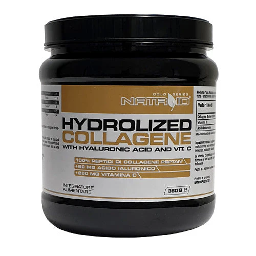 Natroid Hydrolized Collagene con Acido ialuronico e Vit. C  360g