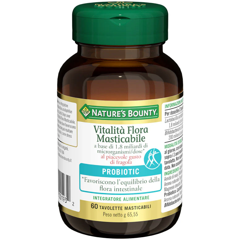 Vitalità Flora Masticabile (60cpr)