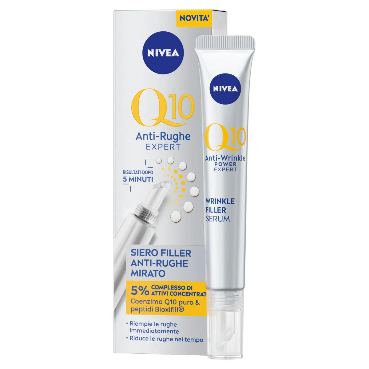 Nivea Q10 Expert Siero Filler Anti-Rughe Mirato 15ml