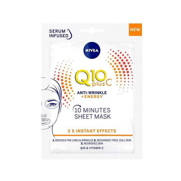 Nivea Q10 Plus C Maschera In Tessuto 1 Pezzo