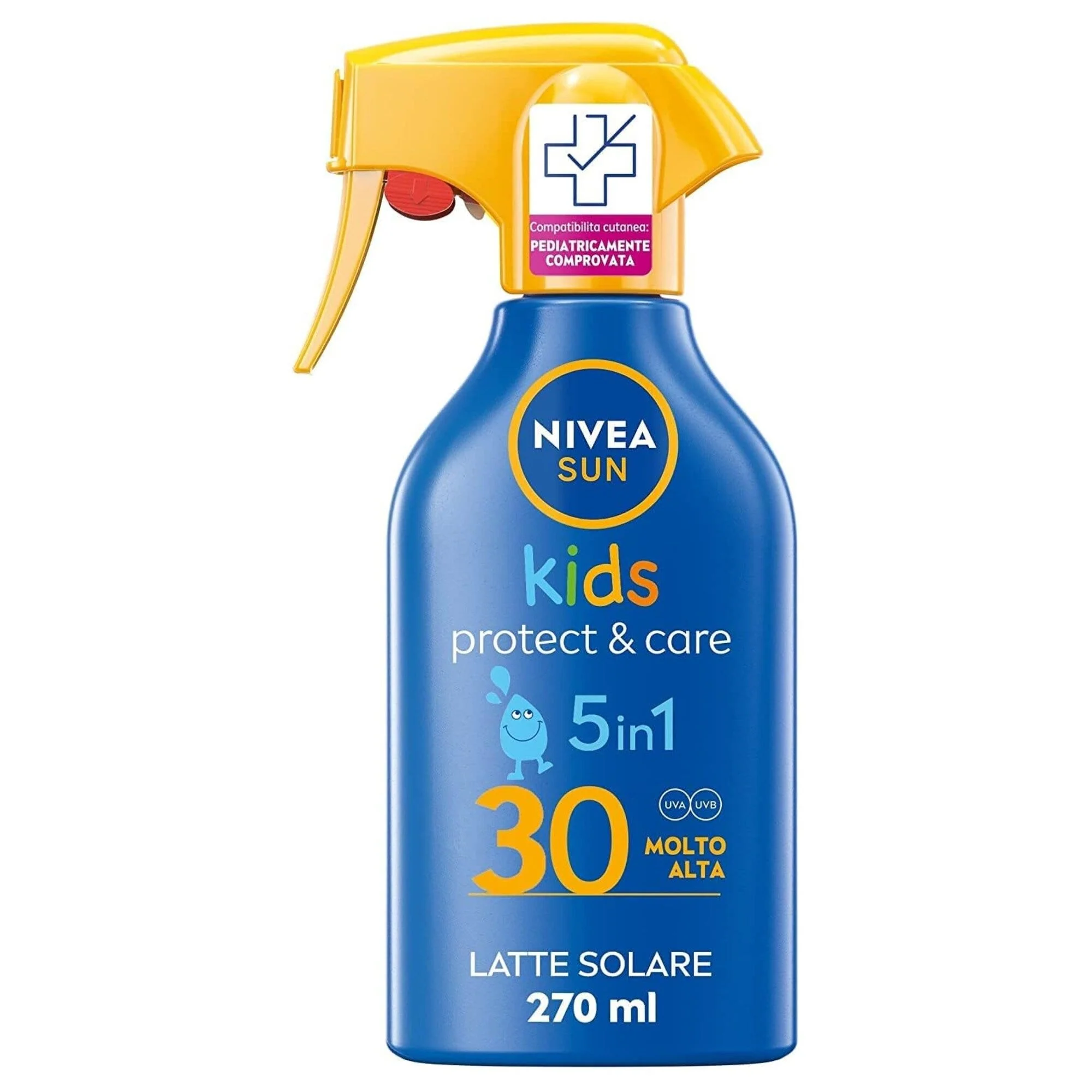 Nivea Sun Kids Protect & Care Spray Solare SPF 30 Maxi Formato 270ml