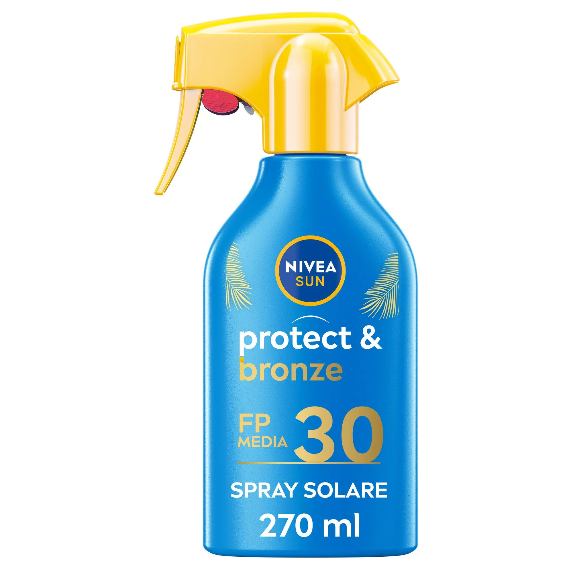 Nivea Sun Protect&Bronze Maxi Spray Solare Doppia Azione SPF30 270ml