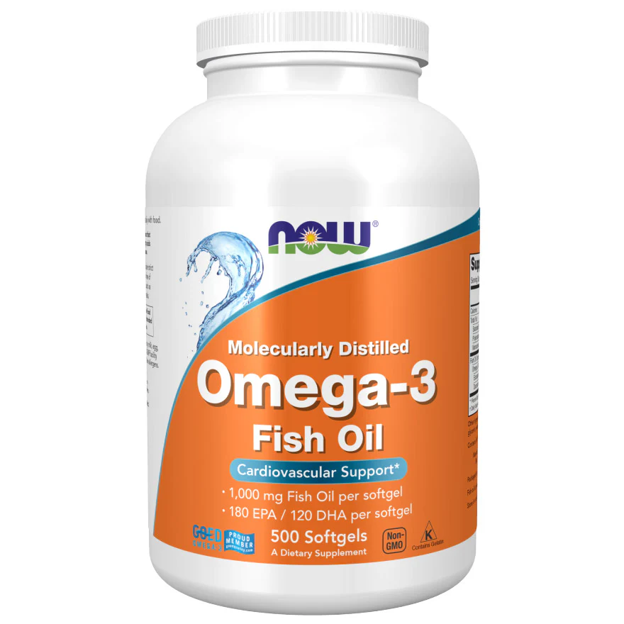 Omega-3 Molecularly Distilled Fish oil (500cps)