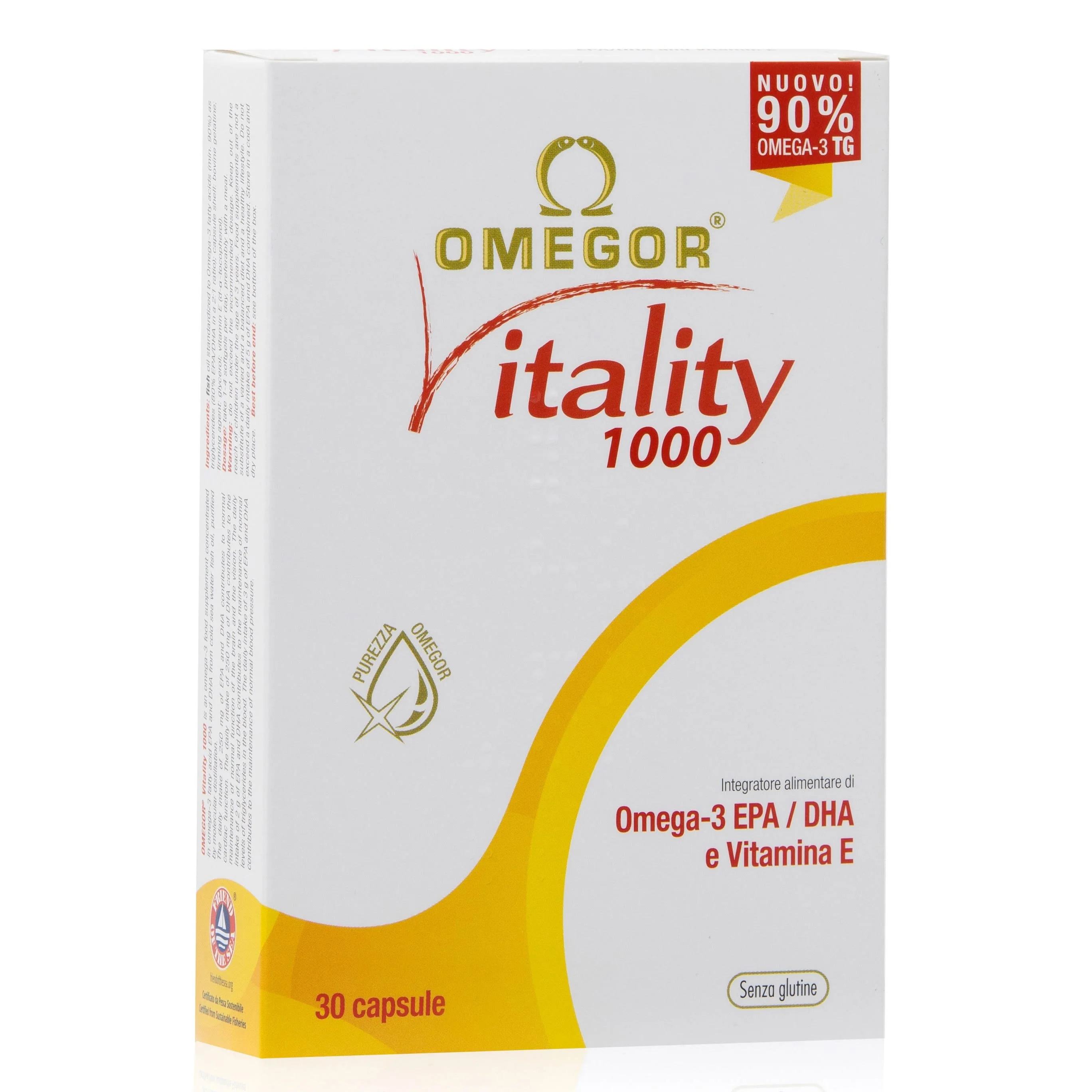 Omegor Vitality 1000 (30cps)