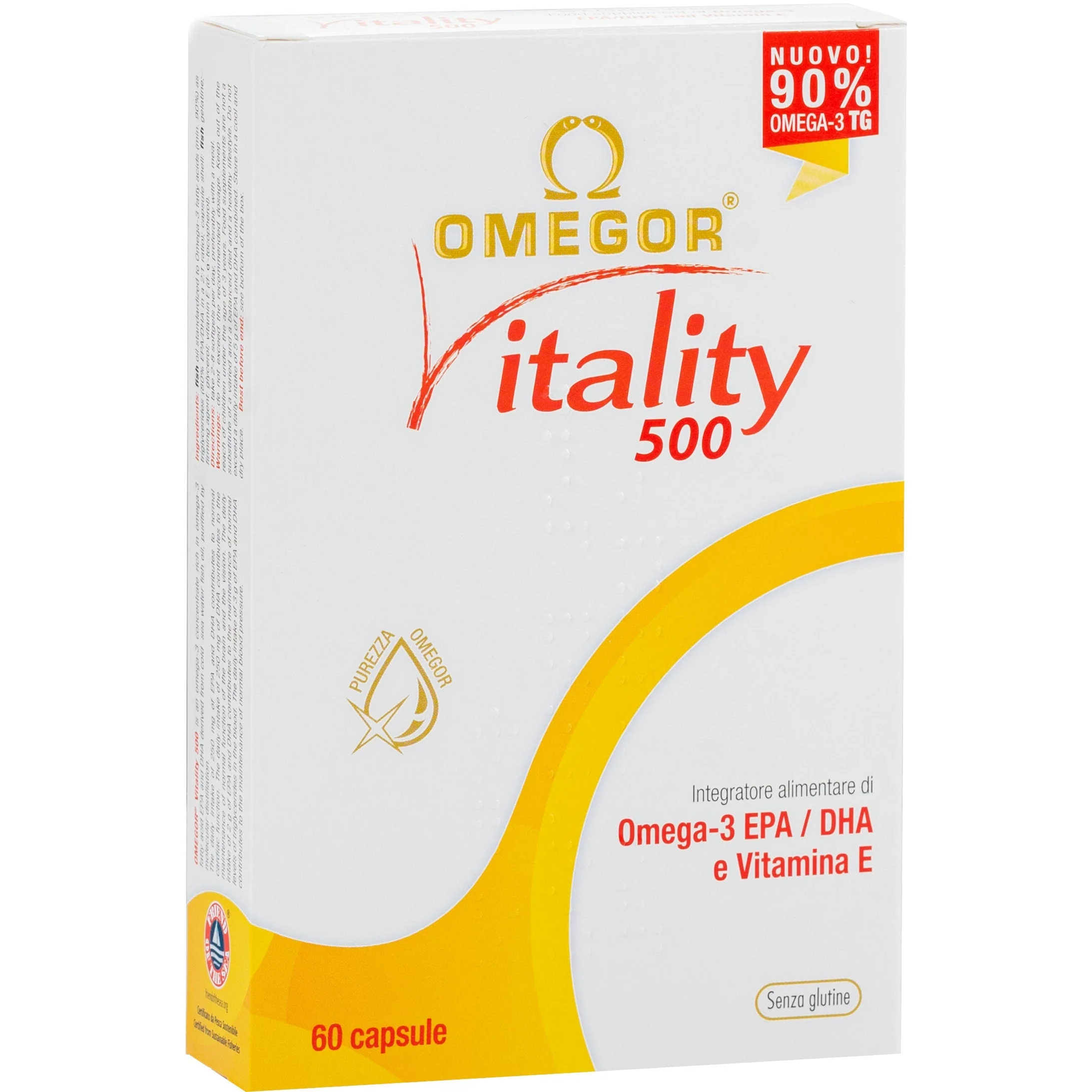 Omegor Vitality 500 (60cps)