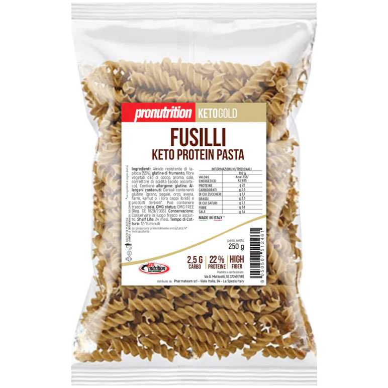 Pasta Keto Fusilli (250g)