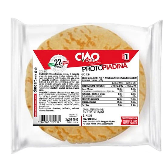 Stage 1 - ProtoPiadina (2x50g)