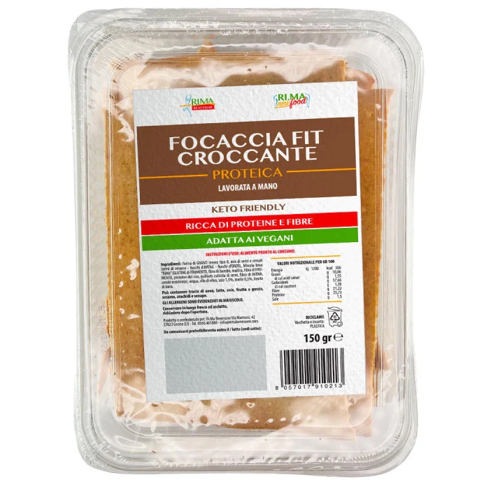 Focaccia Fit Croccante Proteica (150g)