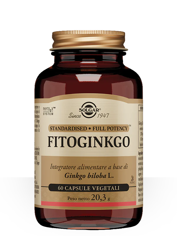 Solgar Fitoginkgo 60 Capsule Vegetali