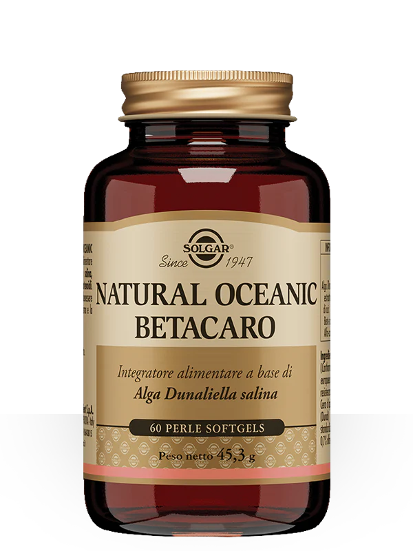 Solgar Natural Oceanic Betacaro 60 Perle Softgels