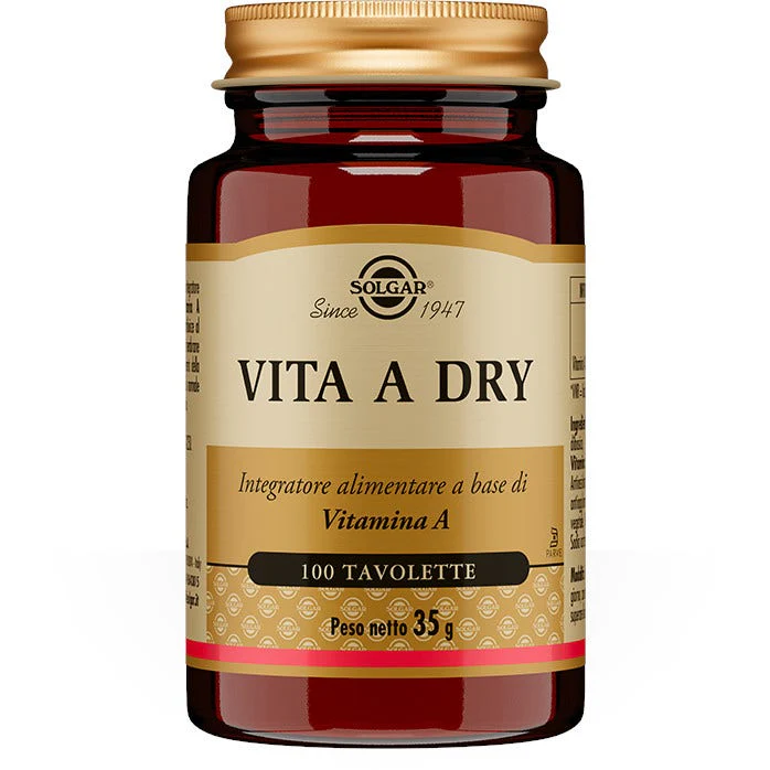 Solgar Vita A Dry 100 Tavolette