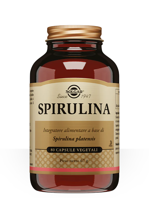 Spirulina 80 Capsule Vegetali