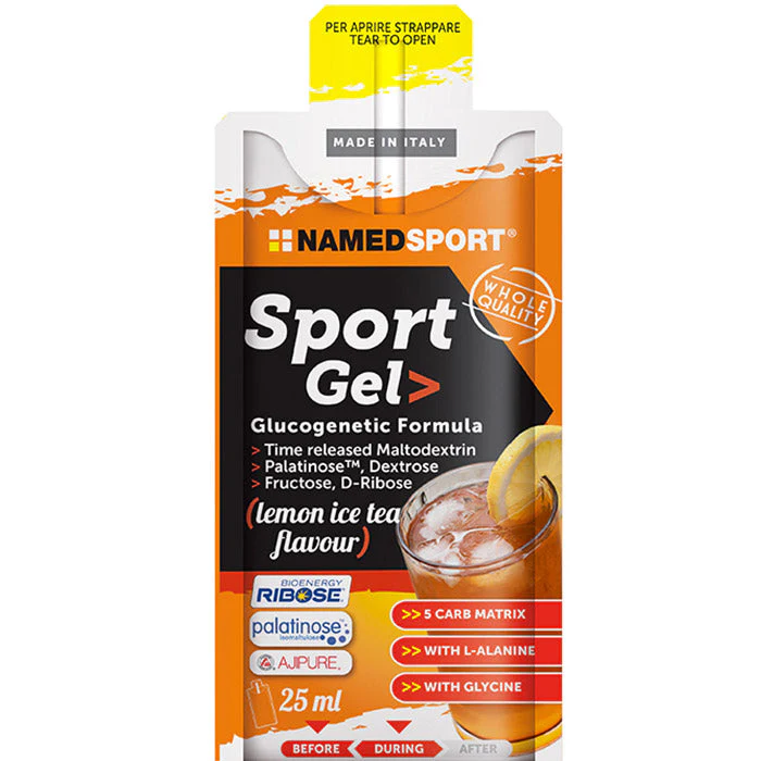 Sport Gel Glucogenetis Lemon Ice Tea (25ml)