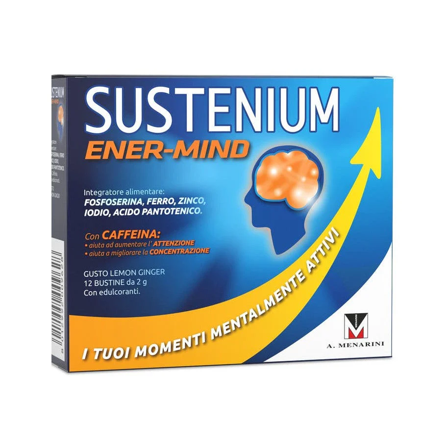 Sustenium Ener-Mind 12 Bustine