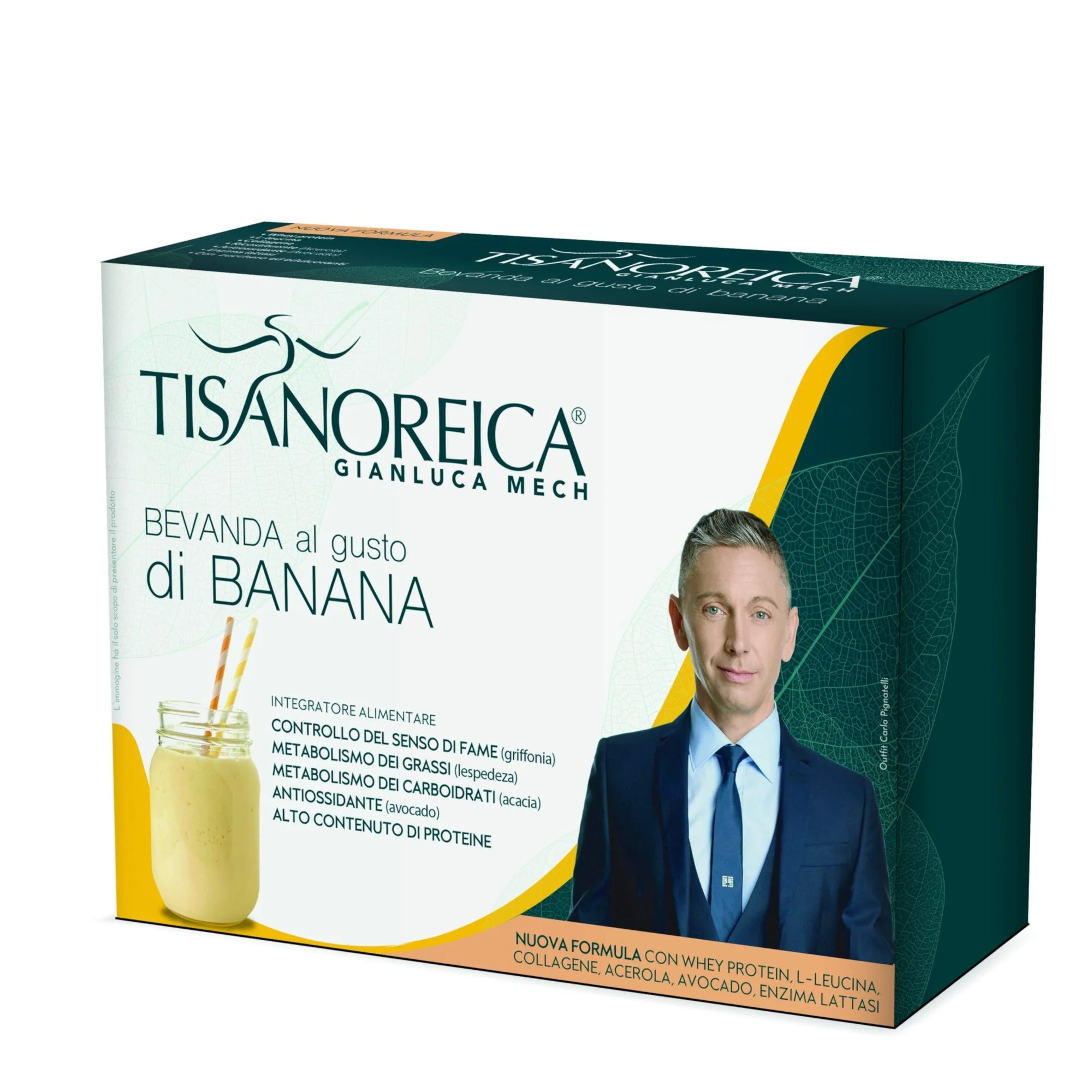 Tisanoreica Bevanda Banana 4x28g