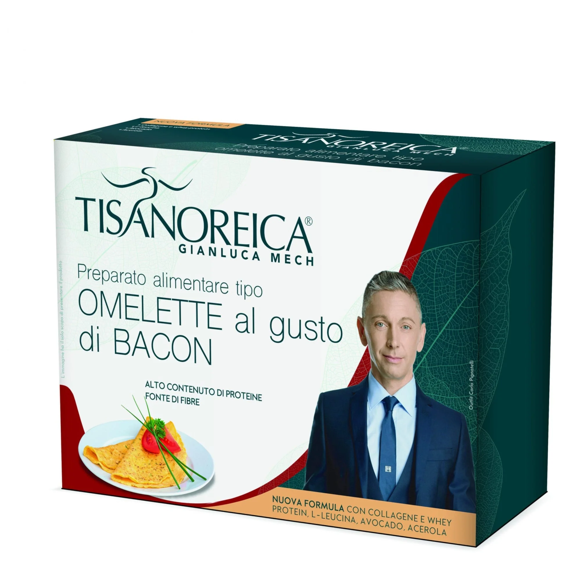 Tisanoreica Omelette Bacon 4x28g