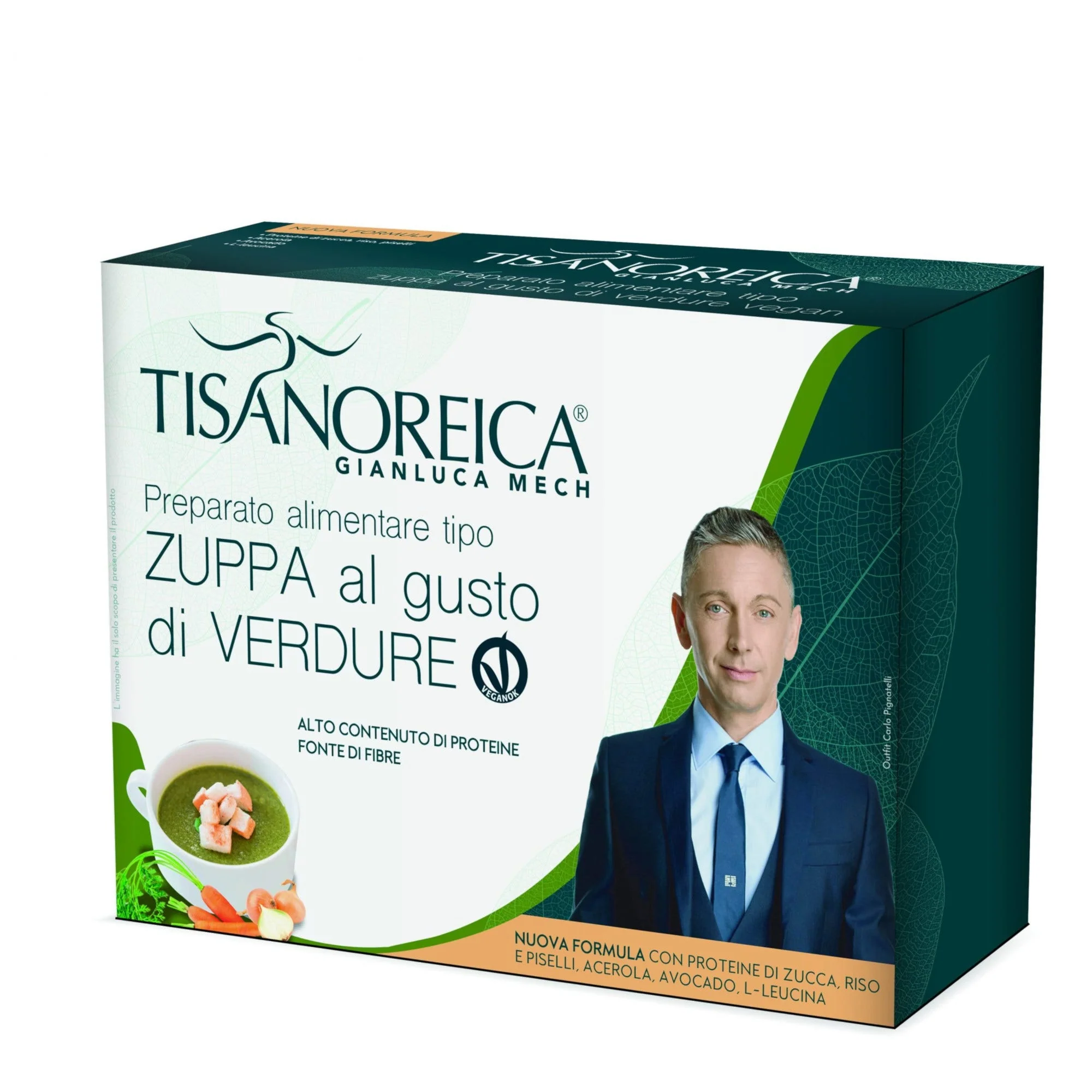 Tisanoreica Zuppa Verdure Vegan 4x34g