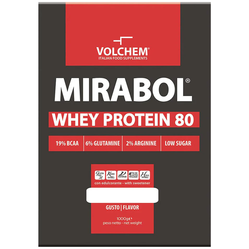Mirabol Whey Protein 80 (1000g)